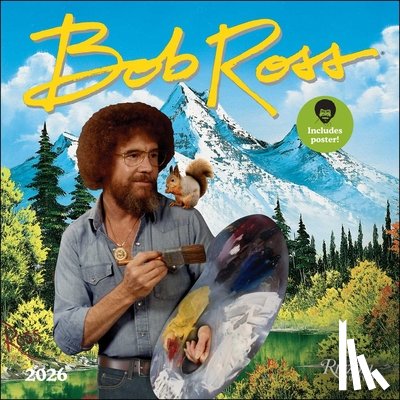 Ross, Bob - Bob Ross 2026 Wall Calendar (Includes Full-Color Poster)