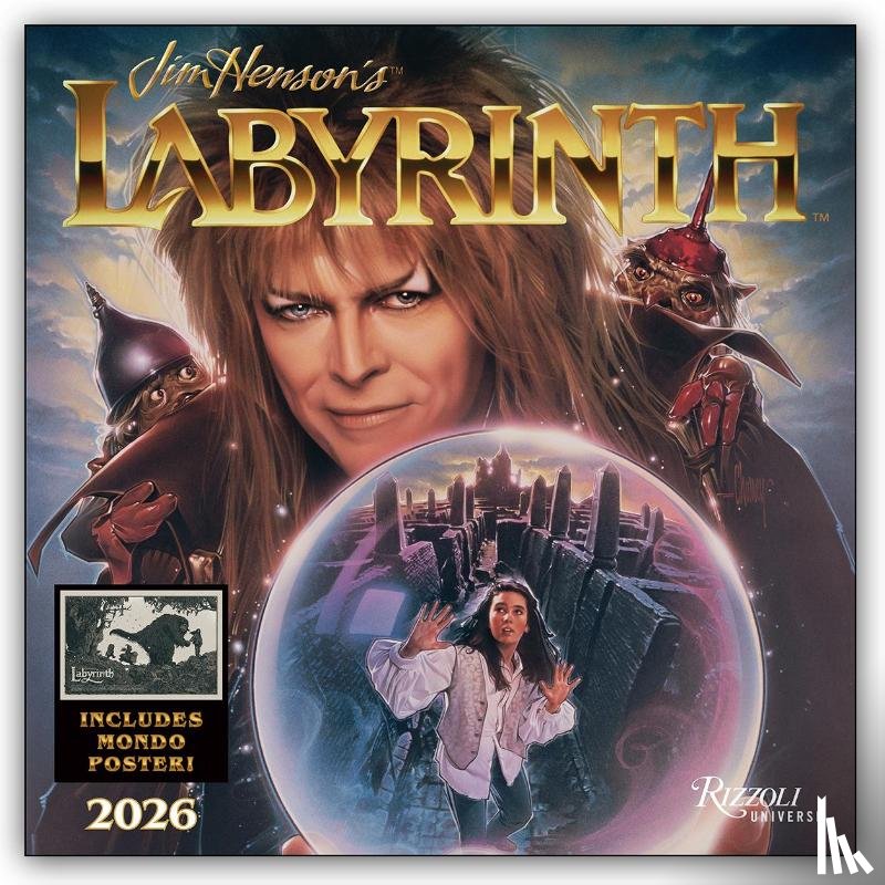 Jim Henson Company - Jim Henson’s Labyrinth 2026 Wall Calendar (Includes Full-Color Poster)