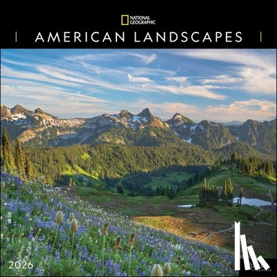 National Geographic - National Geographic: American Landscapes 2026 Wall Calendar
