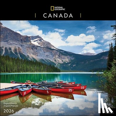 National Geographic - National Geographic: Canada 2026 Wall Calendar
