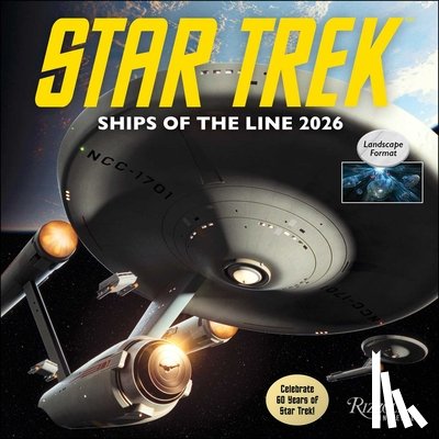 Cbs - Star Trek Ships of the Line 2026 Wall Calendar