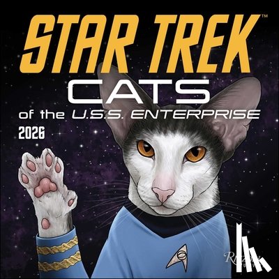 Cbs - Star Trek: Cats 2026 Wall Calendar
