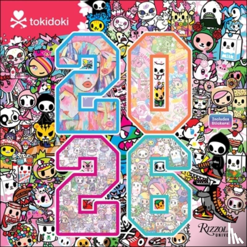 Legno, Simone - tokidoki 2026 Wall Calendar (Includes Stickers)