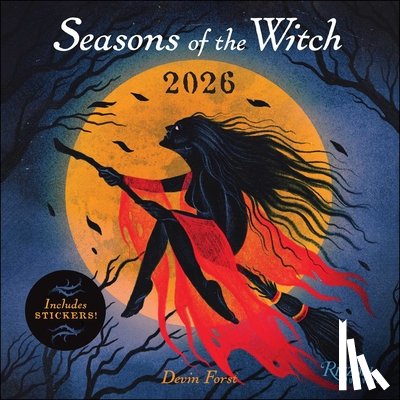 Forst, Devin - Seasons of the Witch 2026 Wall Calendar (Includes Stickers)
