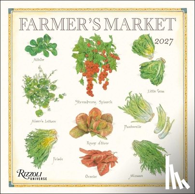 Burgoyne, John - Farmer's Market 2027 Wall Calendar