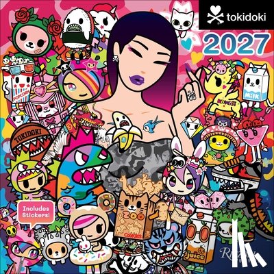 Legno, Simone - tokidoki 2027 Wall Calendar (Includes Stickers)