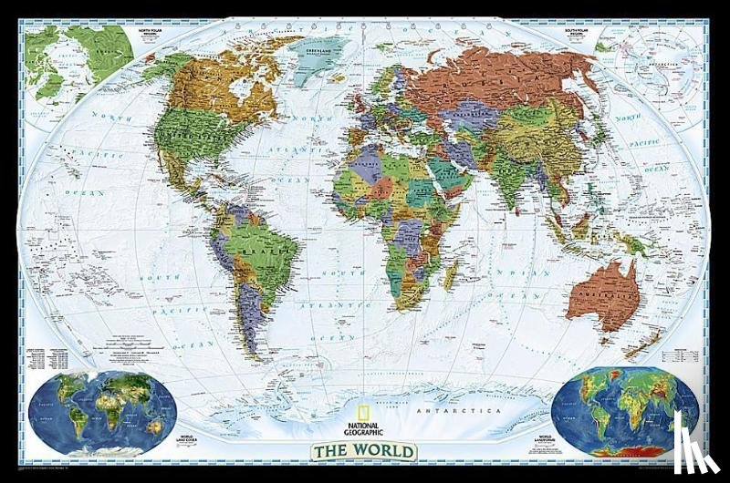 National Geographic Maps - National Geographic Maps: National Geographic World Wall Map