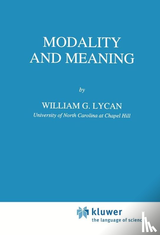 W.G. Lycan - Modality and Meaning