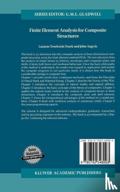 L.T. Tenek, John Argyris - Finite Element Analysis for Composite Structures