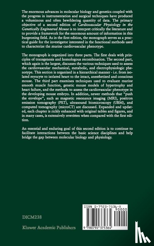 - Cardiovascular Physiology in the Genetically Engineered Mouse