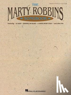 Robbins, Marty - MARTY ROBBINS SONGBK