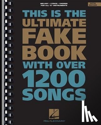 Hal Leonard Publishing Corporation - ULTIMATE FAKE BK REV/E 5/E