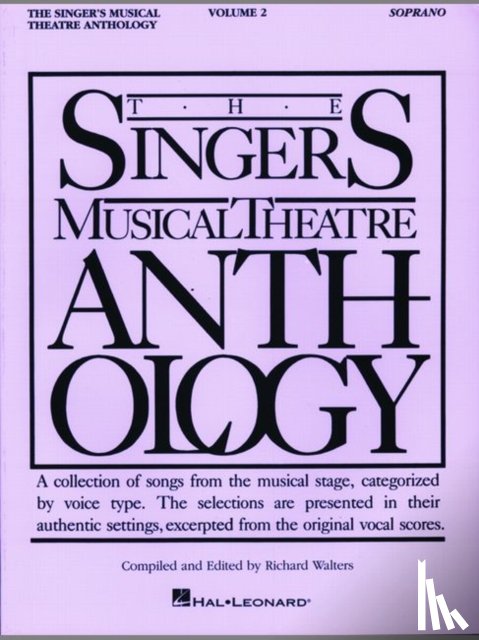 Walters, Richard - Singers Musical Theatre: Soprano Volume 2