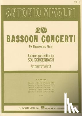 Antonio, Vivaldi - 10 BASSOON CONCERTOS - V01
