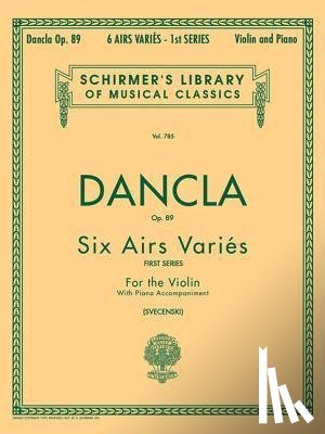Dancla, Charles - 6 AIRS VARIES OP 89