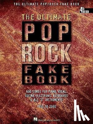 Hal Leonard Corp - The Ultimate Pop/Rock Fake Book: C Edition