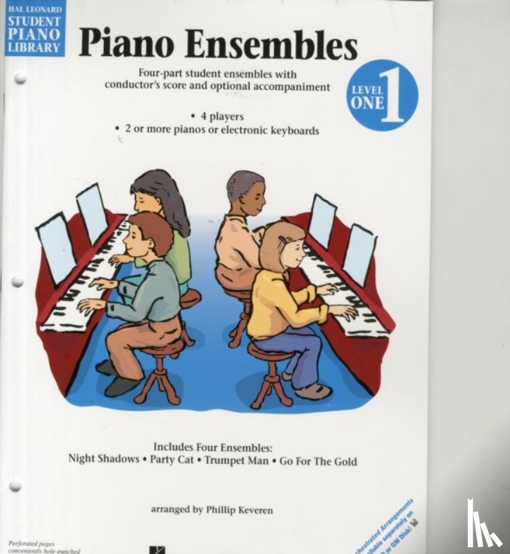 Keveren, Phillip - Hal Leonard Student Piano Libr. Piano Ensembles 1