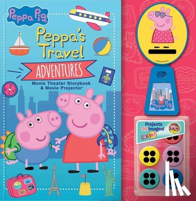 Rusu, Meredith - Peppa Pig: Peppa's Travel Adventures Movie Theater Storybook & Movie Projector