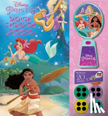 Baranowski, Grace - Disney Princess: Moana, Rapunzel, and Ariel Movie Theater Storybook & Movie Projector