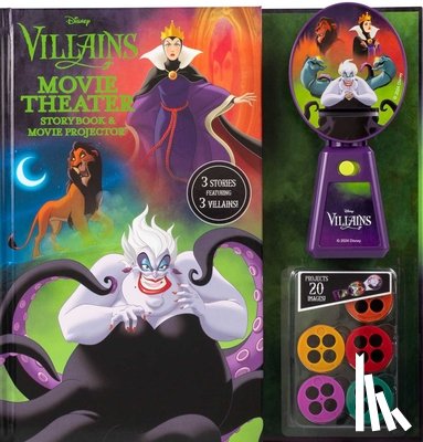 Le, Dienesa - Disney Villains: Movie Theater Storybook & Movie Projector