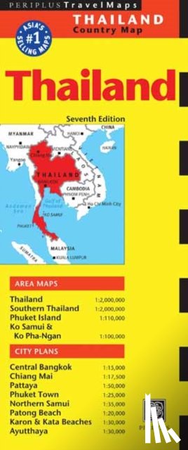  - Thailand Travel Map Seventh Edition