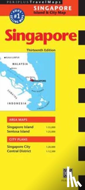 Periplus Editions - Singapore Travel Map