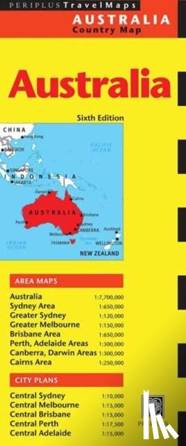  - Australia Travel Map Sixth Edition