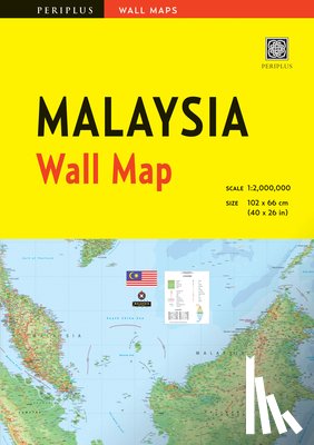 Editors, Periplus - Malaysia Wall Map