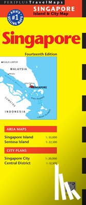  - Singapore Travel Map Fourteenth Edition