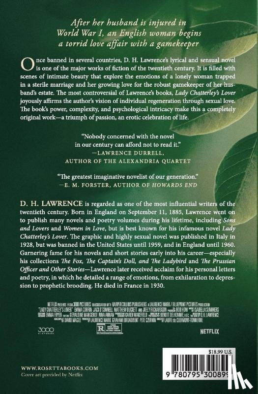 Lawrence, D.H. - Lady Chatterley's Lover