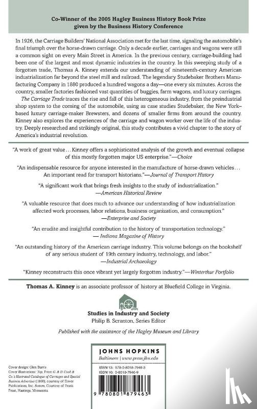 Kinney, Thomas A. (Assistant Professor of History - The Carriage Trade
