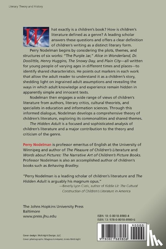 Nodelman, Perry (Professor Emeritus - The Hidden Adult
