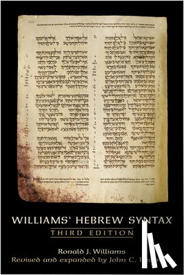 Beckman, John C. - Williams' Hebrew Syntax, Third Edition