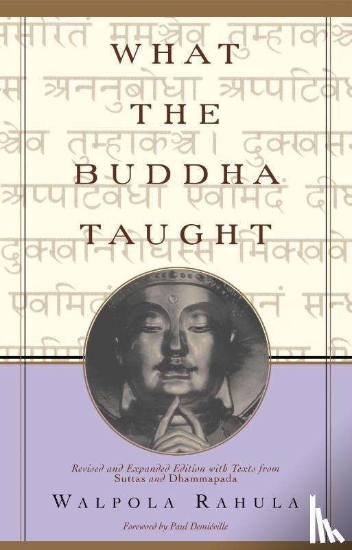 Rahula, Walpola - What the Buddha Taught