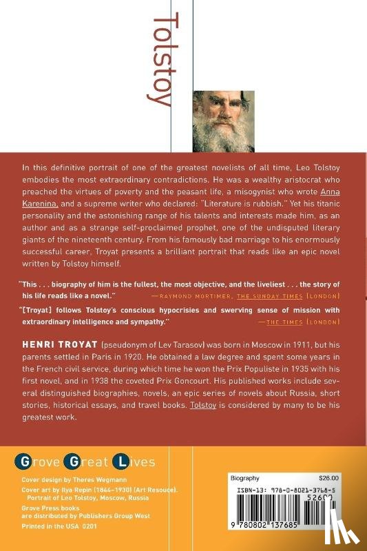Troyat, Henri - Troyat, H: Tolstoy