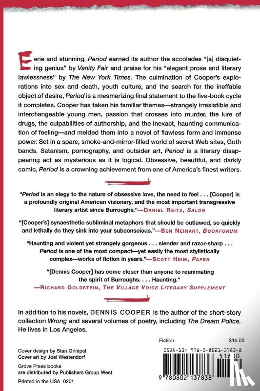 Cooper, Dennis - Period