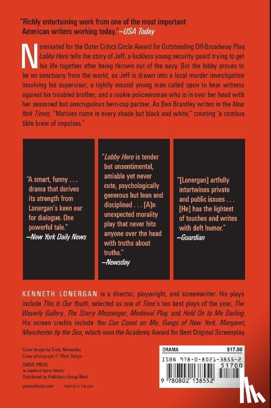 Lonergan, Kenneth - Lonergan, K: Lobby Hero