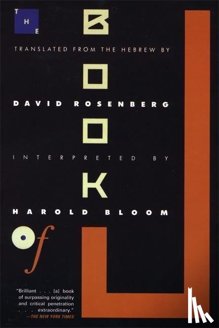 Bloom, Harold - Bloom, H: Book of J