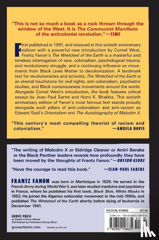 Fanon, Frantz - Fanon, F: Wretched of the Earth