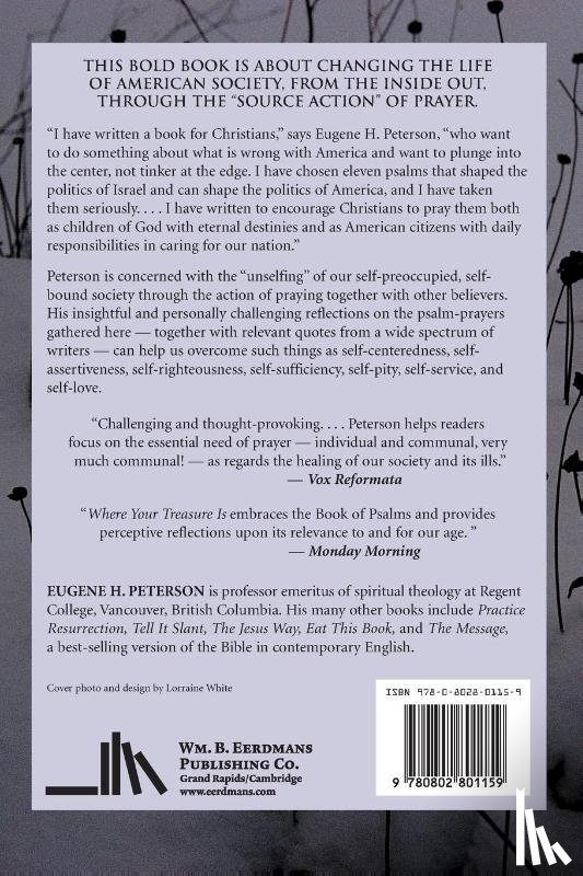 Peterson, Eugene H. - Where Your Treasure is