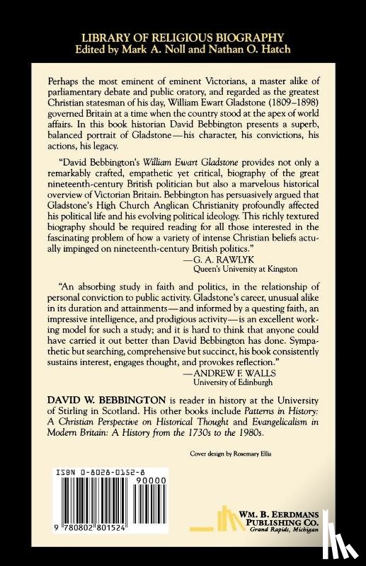 Bebbington, D. W. - William Ewart Gladstone