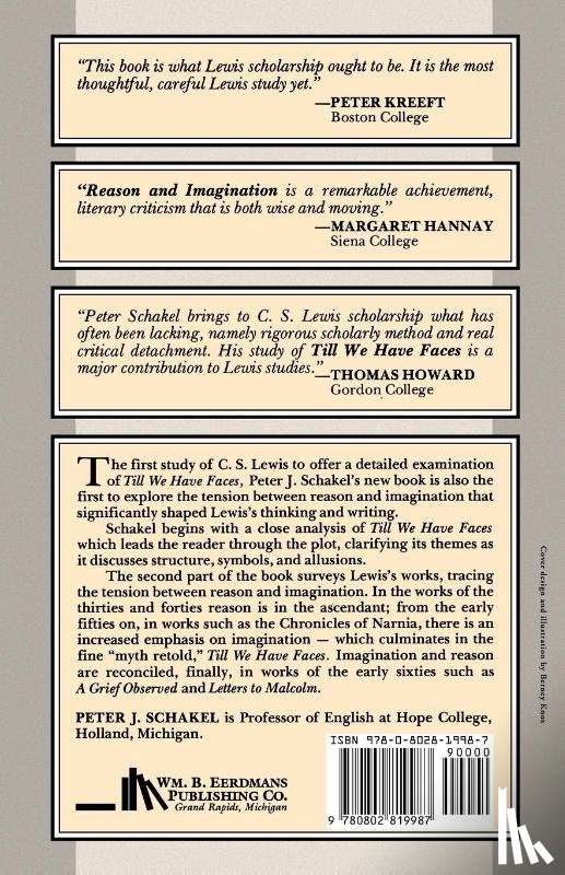 Schakel, Peter J. - Reason and Imagination in C.S. Lewis