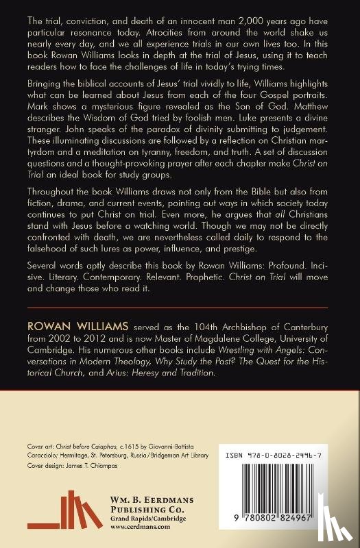 Rowan Williams, Williams - Christ on Trial