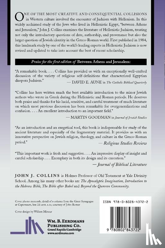 Collins, John J. - Between Athens and Jerusalem