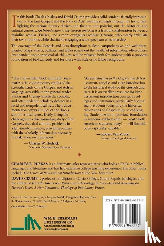 Puskas, Charles B., Crump, David - An Introduction to the Gospels and Acts