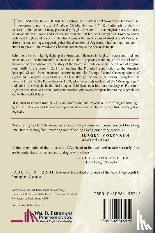 Zahl, Paul F.M. - The Protestant Face of Anglicanism