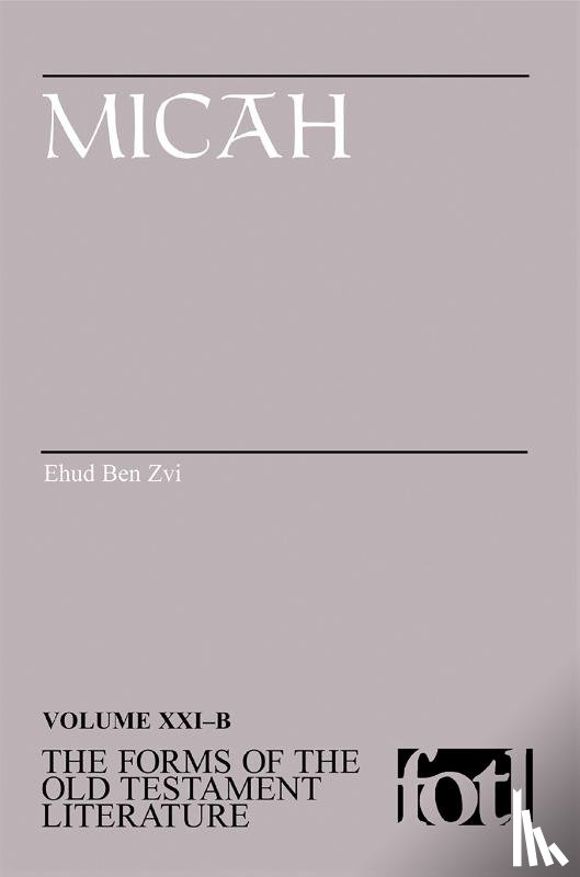 Ben Zvi, Ehud - Micah