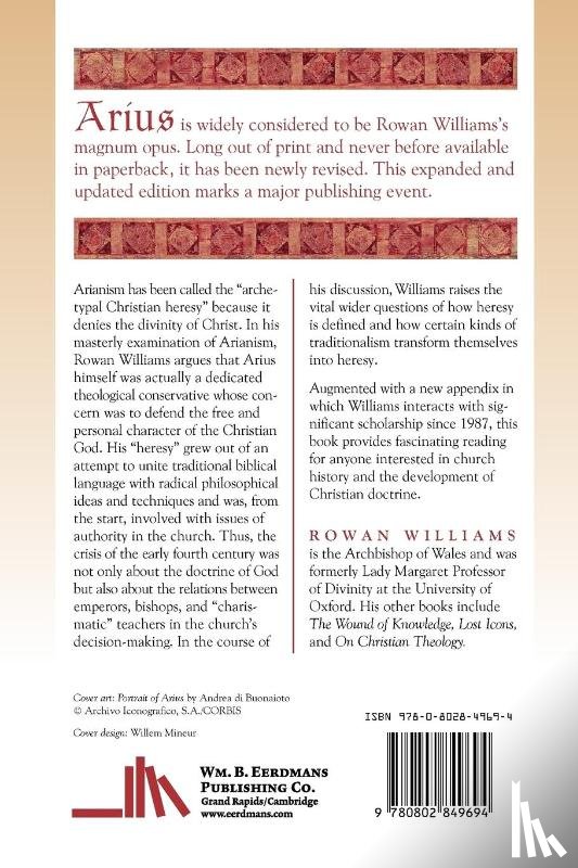 Williams, Rowan - Arius