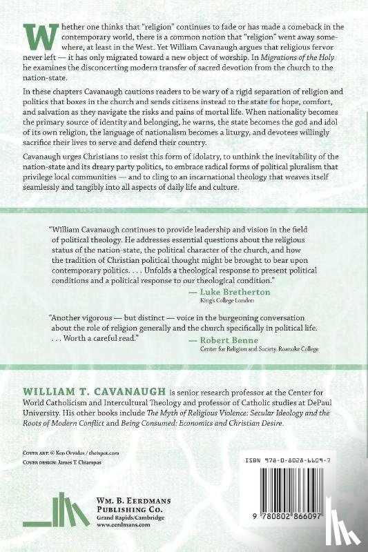 Cavanaugh, William T. - Migrations of the Holy