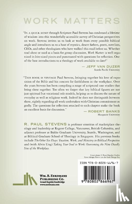 Stevens, R. Paul - Work Matters